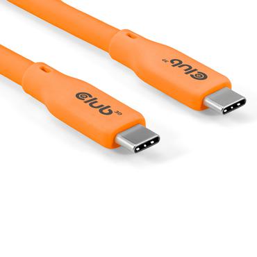 Club 3D - USB typ C-kabel - 24 pin USB-C till 24 pin USB-C - 2 m