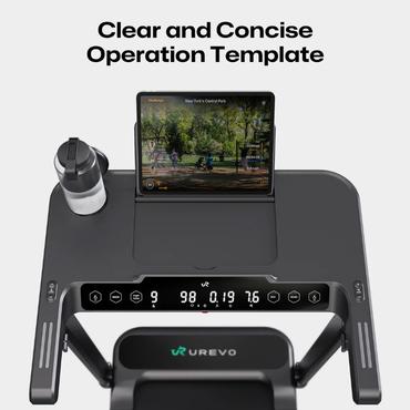 Urevo URTM037 løbebånd 420 x 1080 mm 12 km/t