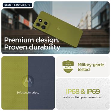 Motorola moto g86 5G 16,9 cm (6.67") Dual SIM Android 15 USB Type-C 8 GB 256 GB 5200 mAh Grøn