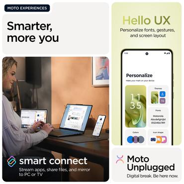 Motorola moto g86 5G 16,9 cm (6.67") Dual SIM Android 15 USB Type-C 8 GB 256 GB 5200 mAh Grøn