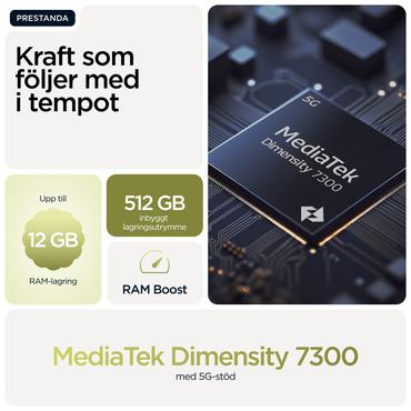 Motorola moto g86 5G 16,9 cm (6.67") Dual SIM Android 15 USB Type-C 8 GB 256 GB 5200 mAh Grøn