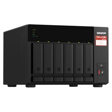 QNAP Systems TS-673A-8G 24TB Seagate IronWolf NAS-Bundle NAS inkl. 6x 4TB Seagate IronWolf 3.5 Zoll SATA Festplatte