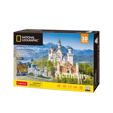 CubicFun Neuschwanstein Castle 3D puslespil 121 stk Bygninger