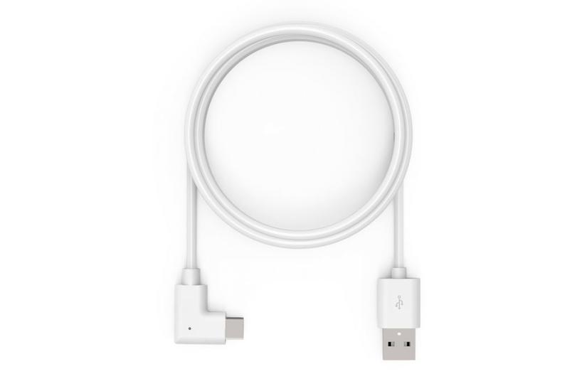 Compulocks 6ft 2.0 USB-A to 90-Degree USB-C Charging Cable Right Angle - USB Type-C kabel - USB til 24 pin USB-C - 1.83 m