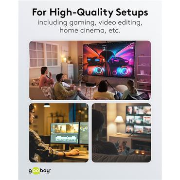 USB-C™ Cable, USB4™, 240 W, 40 Gbit/s, Power Delivery, 0.5 m, black