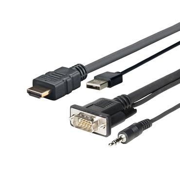 VivoLink Pro HDMI-kabel - HDMI/VGA/audio/USB - 2 m