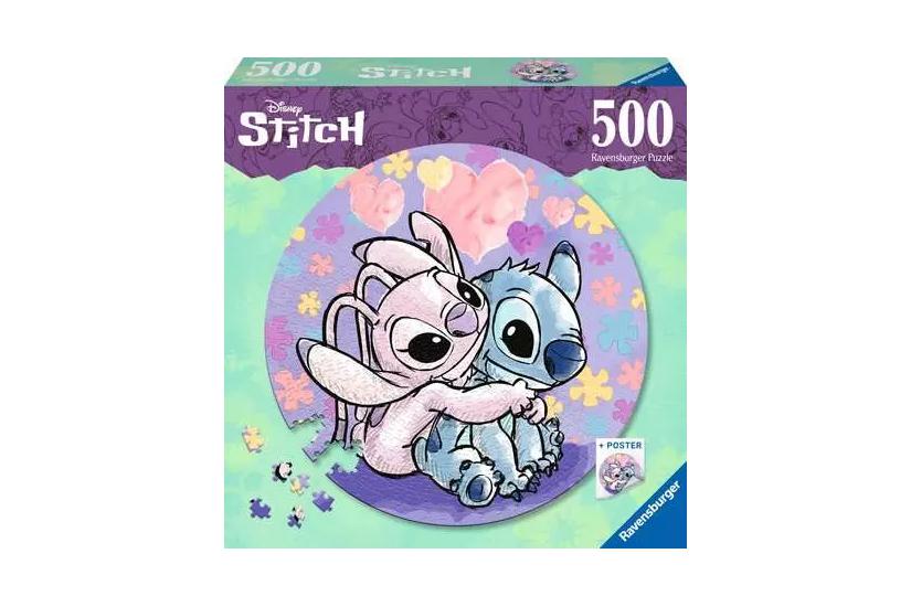 Ravensburger Circle of Colors Round Puzzle Stitch (500 pieces)