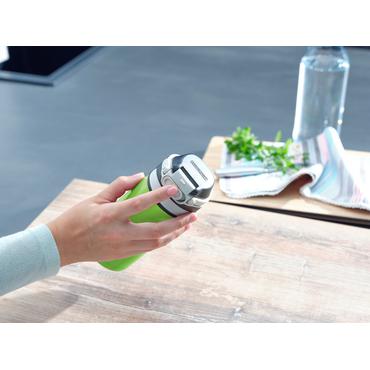 Leifheit 03249 rejsekrus 350 ml Sort, Grøn Rustfrit stål