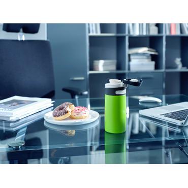 Leifheit 03249 rejsekrus 350 ml Sort, Grøn Rustfrit stål