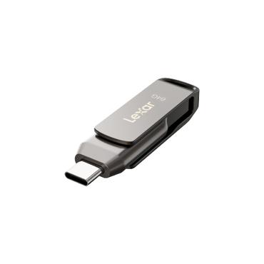 Lexar JumpDrive Dual Drive D400 - USB flash-enhet - 64 GB