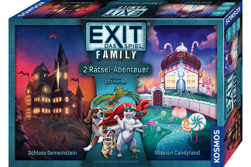 Kosmos EXIT Das Spiel Family - Schloss Gemeinstein / Mis. Ca