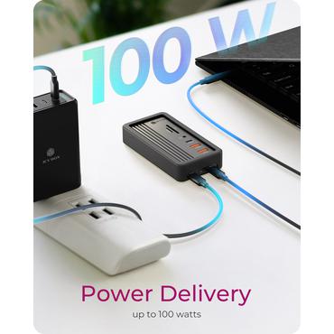 ICY BOX IB-DK4072M-CU31 USB 3.2 Gen 2 (3.1 Gen 1) Type-C Sort