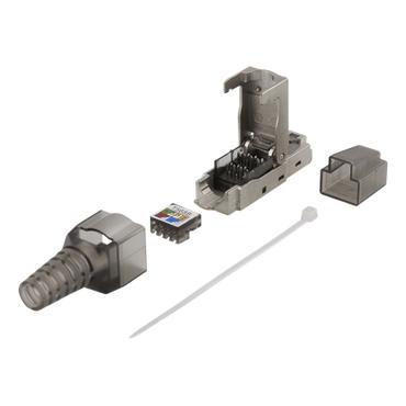 DELTACO n&auml;tverkskontakt - silver