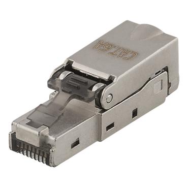 DELTACO n&auml;tverkskontakt - silver