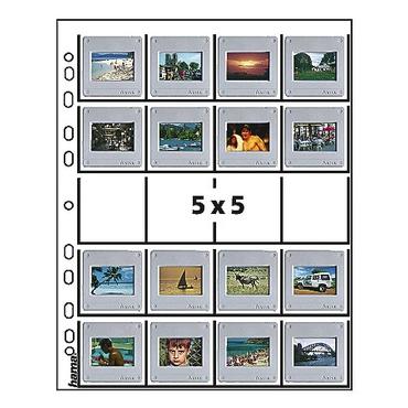 Hama Slide sleeves fotoalbum og arkbeskyttelse 20 ark 50 x 50 mm