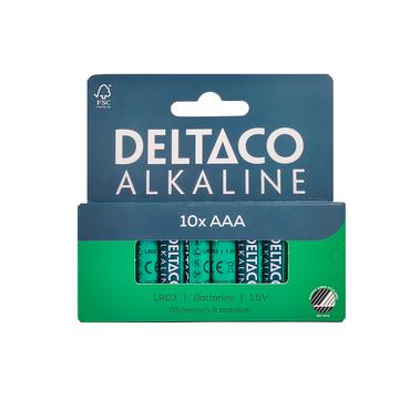 Deltaco LR03-10B husholdningsbatteri Engangsbatteri AAA Alkaline