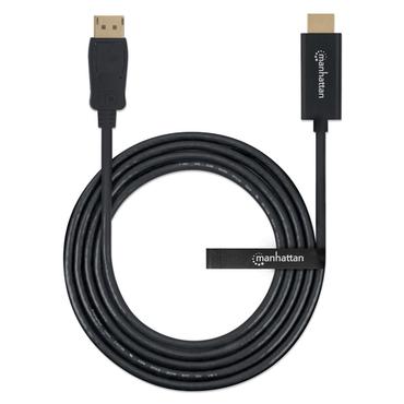 Manhattan 152679 videokabel adapter 1,8 m DisplayPort HDMI Sort