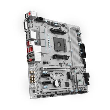 MSI B350M MORTAR ARCTIC - bundkort - micro-ATX - Socket AM4 - AMD B350 FCH