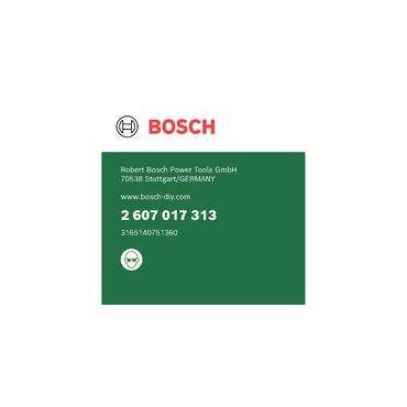 Bosch hylssats - 6 delar