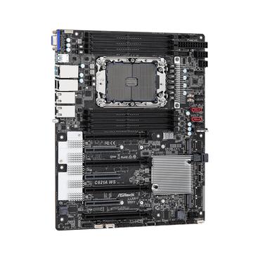 ASRock C621A WS - moderkort - ATX - Socket P+ - C621A