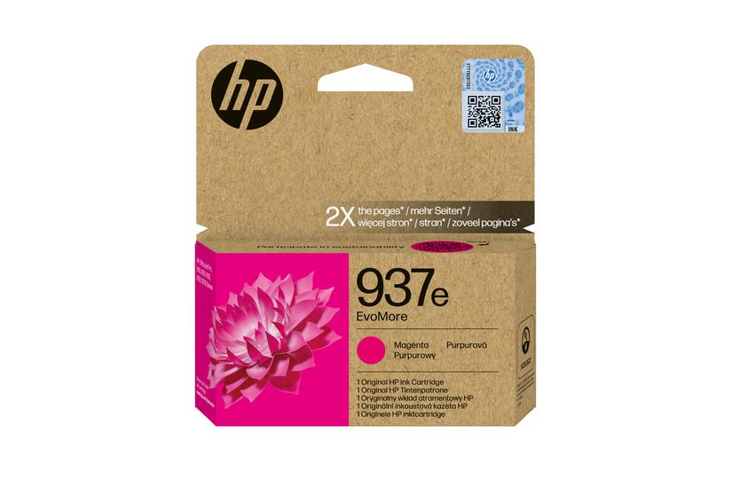 HP Original 937e EvoMore-blækpatron, magenta