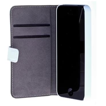 Insmat Exclusive mobiltelefon etui Flipetui Hvid