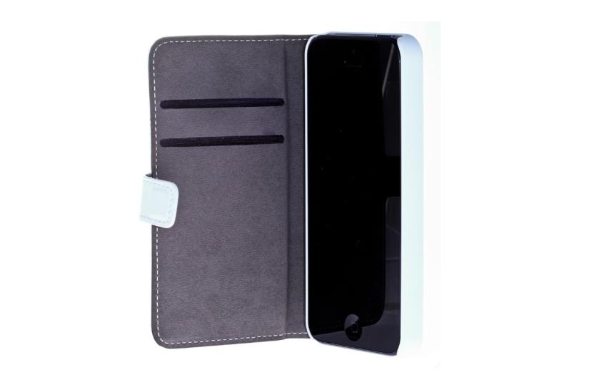 Insmat Exclusive mobiltelefon etui Flipetui Hvid