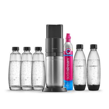 SodaStream DUO Sort, Rustfrit st&aring;l