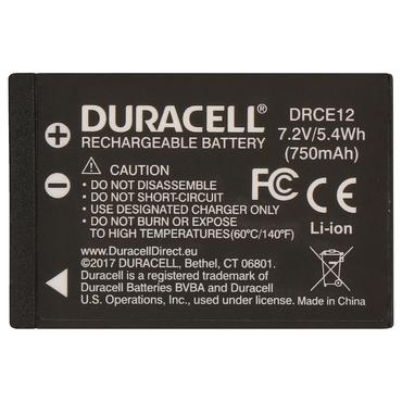 Duracell DRCE12 batteri til kamera/videokamera Lithium-Ion (Li-Ion) 750 mAh