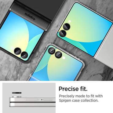 Spigen GLAS.tR EZ Fit Optik Pro HD Beskyttelse af kameralinsen Samsung 2 stk