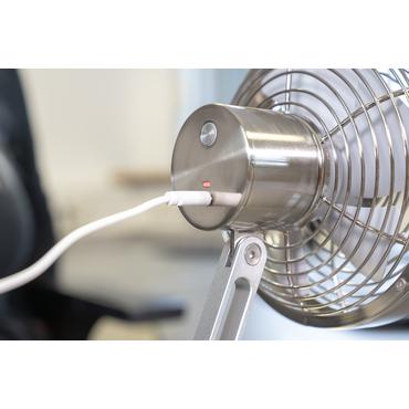 Unold 86705 Steel Flex Akku-Tischventilator