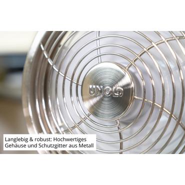 Unold 86705 Steel Flex Akku-Tischventilator
