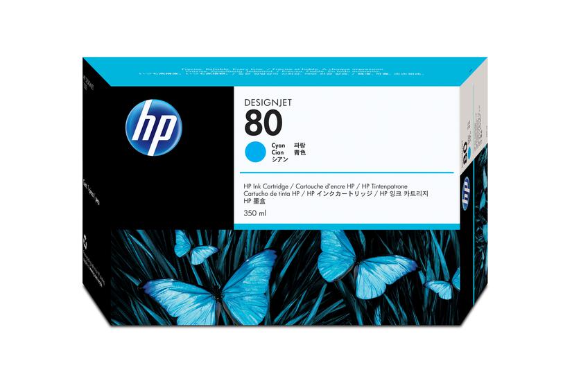 HP 80 - cyan - original - DesignJet - bl&auml;ckpatron