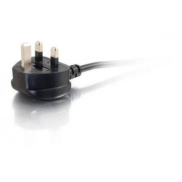 C2G Universal Power Cord - strömkabel - BS 1363 till power IEC 60320 C13 - 50 cm