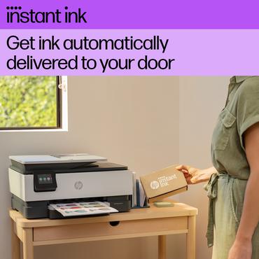 HP OfficeJet Pro 8134e Wireless All-in-One Color Printer, Instant Ink; Two-sided printing