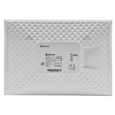 Denver PFF-1063WHITE digital fotoramme Hvid 25,6 cm (10.1") Berøringsskærm Wi-Fi