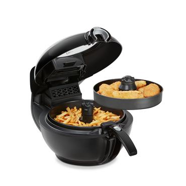 Tefal ActiFry Genius XL YV9708 Dobbelt 1500 W Varmluftsteger Sort