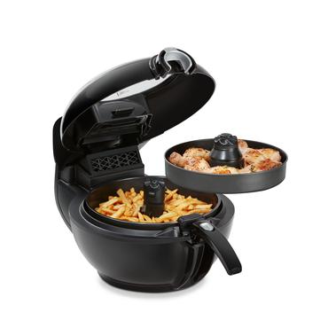 Tefal ActiFry Genius XL YV9708 Dobbelt 1500 W Varmluftsteger Sort
