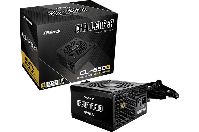 ASRock Challenger CL-650G str&ouml;mf&ouml;rs&ouml;rjning - ATX12V 3.1/ EPS12V