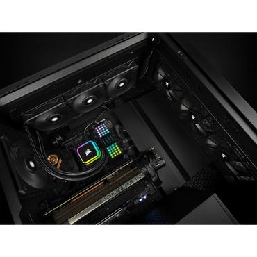 CORSAIR iCUE H150i RGB ELITE - kylsystem med vätska till processorn