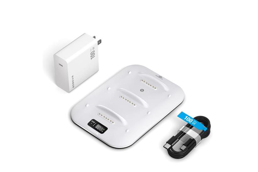 BOBOVR BD3 ladestation til B100-batterier