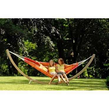 AMAZONAS AZ-1018200 hængekøje Hængende hængekøje 2 person(er) Bomuld, Polyester Flerfarvet