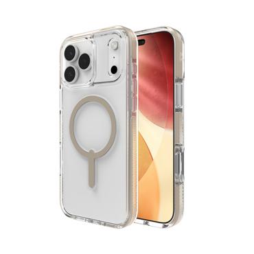 ZAGG Santa Cruz Snap mobiltelefon etui 17,5 cm (6.9") Cover Titanium, Transparent