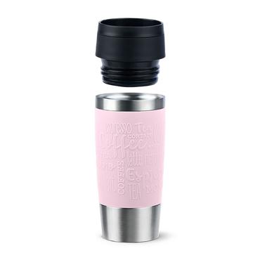 EMSA Travel Mug Classic 36 ml Lyserød, Rustfrit stål
