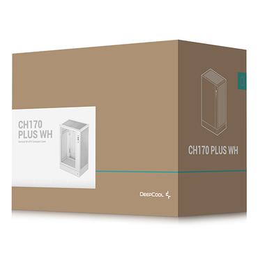 DeepCool CH170 PLUS WH Midi Tower Hvid