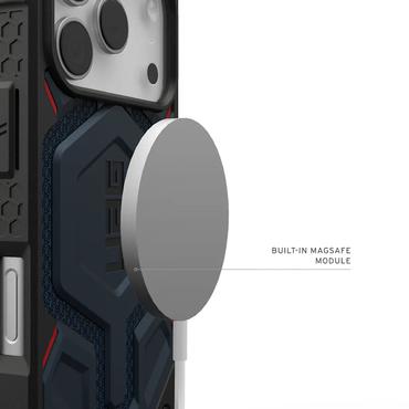 Urban Armor Gear Monarch Pro mobiltelefon etui 16 cm (6.3") Cover Sort, Blå