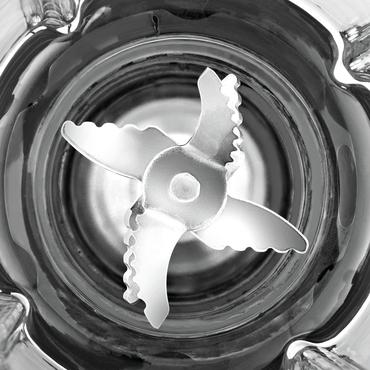 WMF KITCHENminis 0416490011 0.8 L Tabletop blender 400 W Black  Stainless steel  Transparent