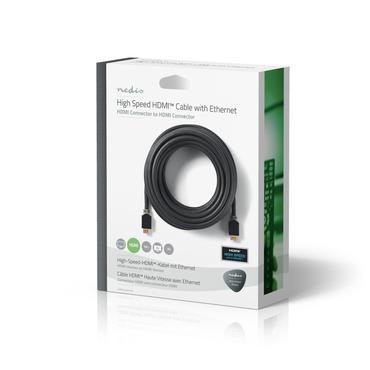 Nedis HDMI-kabel med Ethernet