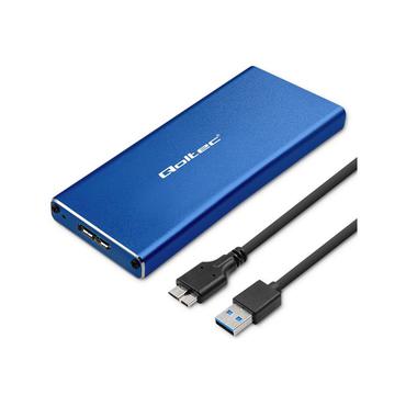 Qoltec - lagringspakning - NGFF - SATA 6Gb/s - USB 3.0