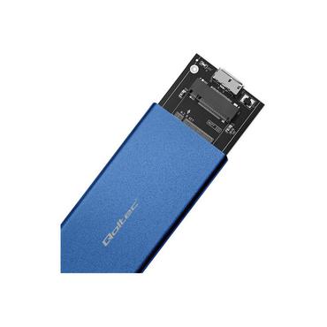 Qoltec - lagringspakning - NGFF - SATA 6Gb/s - USB 3.0